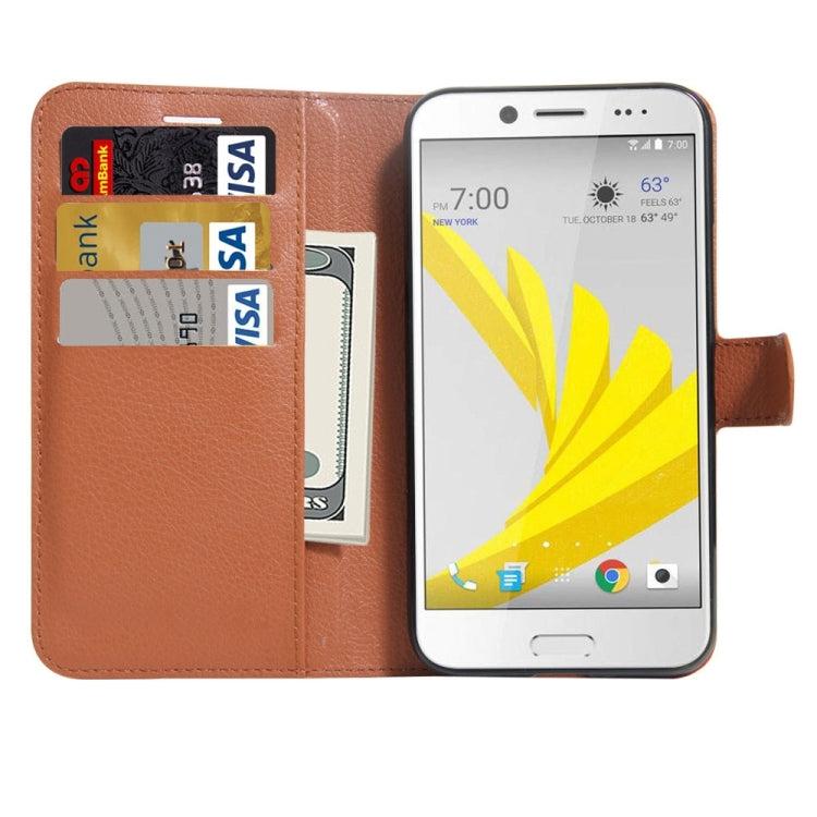 For HTC Bolt Litchi Texture Horizontal Flip Leather Case with Holder & Card Slots & Wallet