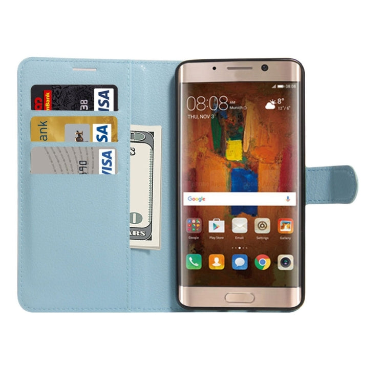 For Huawei  Mate 9 Pro Litchi Texture Horizontal Flip Leather Case with Holder & Card Slots & Wallet