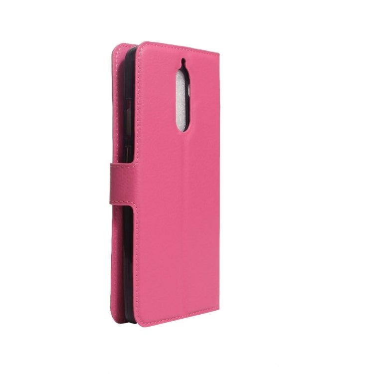 For Huawei  Mate 9 Pro Litchi Texture Horizontal Flip Leather Case with Holder & Card Slots & Wallet