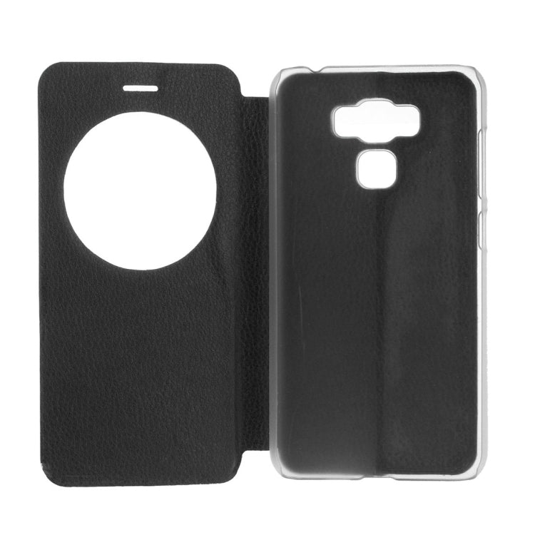For Asus ZenFone 3 / ZE520KL Litchi Texture Horizontal Flip Leather Case with Call Display ID & Sleep / Wake-up Function