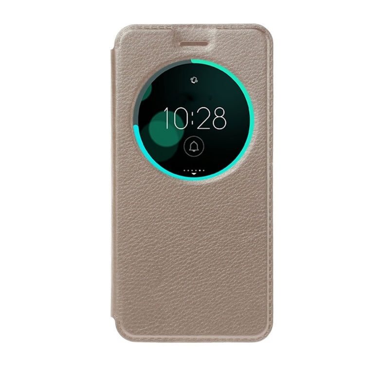 For Asus ZenFone 3 / ZE520KL Litchi Texture Horizontal Flip Leather Case with Call Display ID & Sleep / Wake-up Function