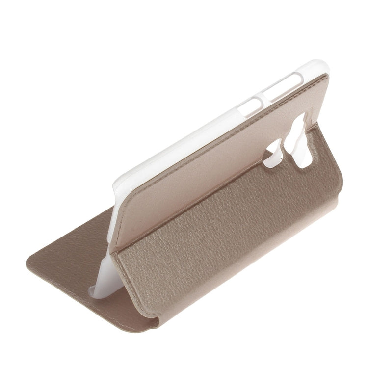 For Asus ZenFone 3 / ZE520KL Litchi Texture Horizontal Flip Leather Case with Call Display ID & Sleep / Wake-up Function