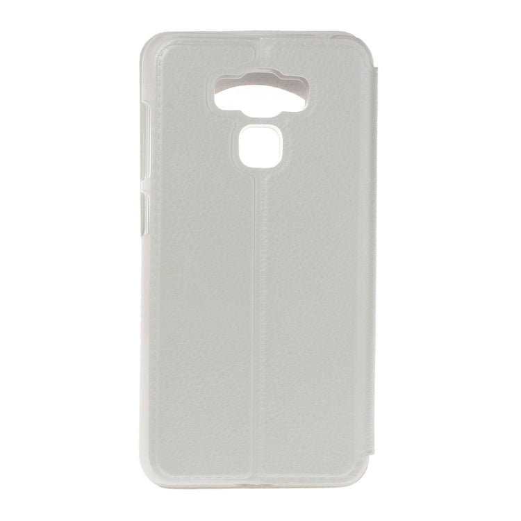 For Asus ZenFone 3 / ZE552KL Litchi Texture Horizontal Flip Leather Case with Call Display ID & Sleep / Wake-up Function