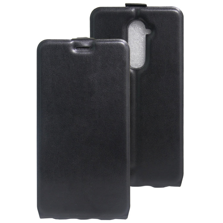 For ZTE Zmax Pro / Z981 Vertical Flip Leather Case with Card Slot & Photo Frame