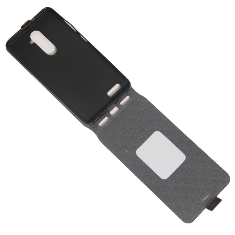 For ZTE Zmax Pro / Z981 Vertical Flip Leather Case with Card Slot & Photo Frame