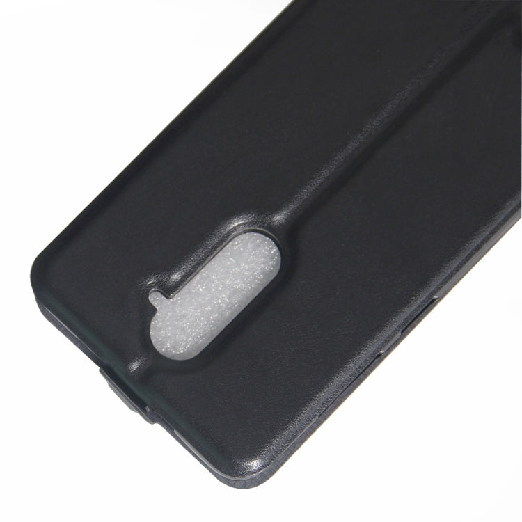 For ZTE Zmax Pro / Z981 Vertical Flip Leather Case with Card Slot & Photo Frame