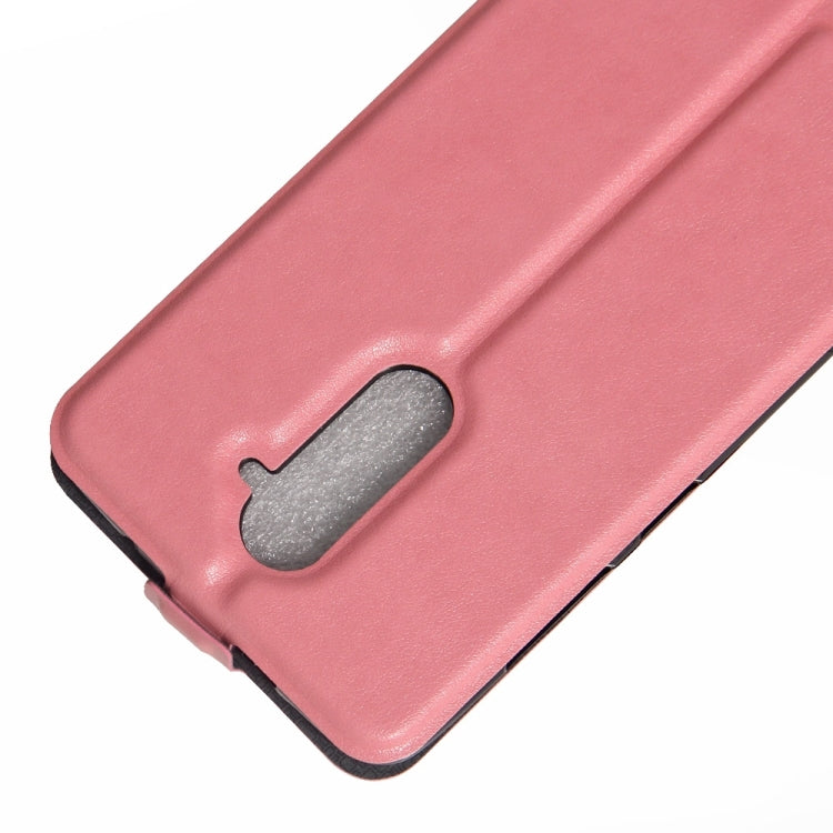 For ZTE Zmax Pro / Z981 Vertical Flip Leather Case with Card Slot & Photo Frame