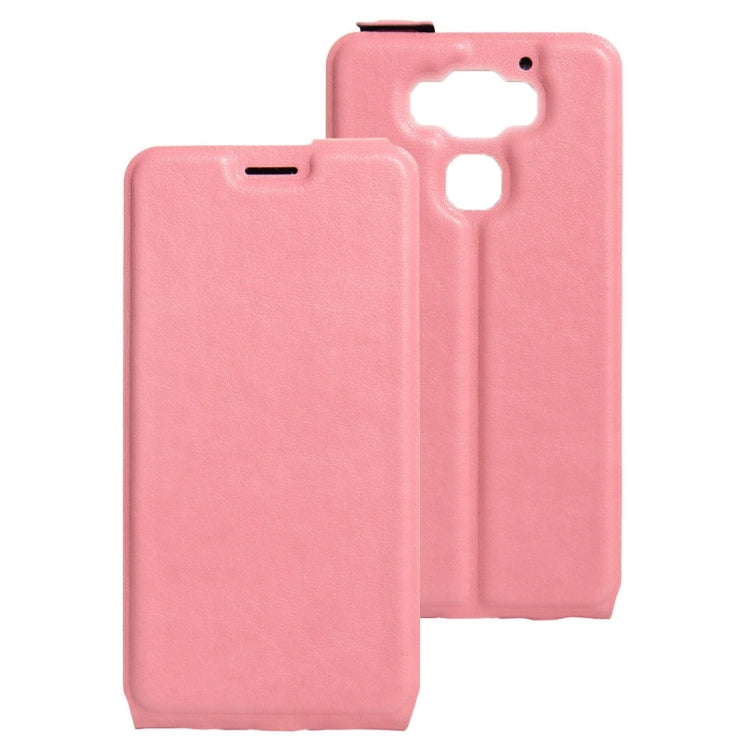 For Archos Diamond 2 Plus Crazy Horse Texture Vertical Flip Leather Case with Card Slot & Photo Frame