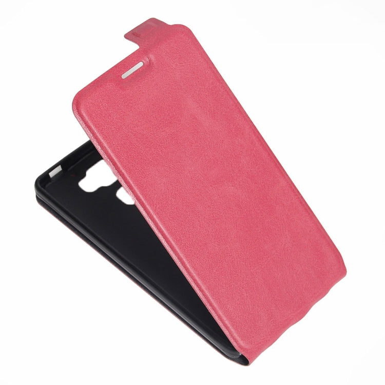 For Archos Diamond 2 Plus Crazy Horse Texture Vertical Flip Leather Case with Card Slot & Photo Frame