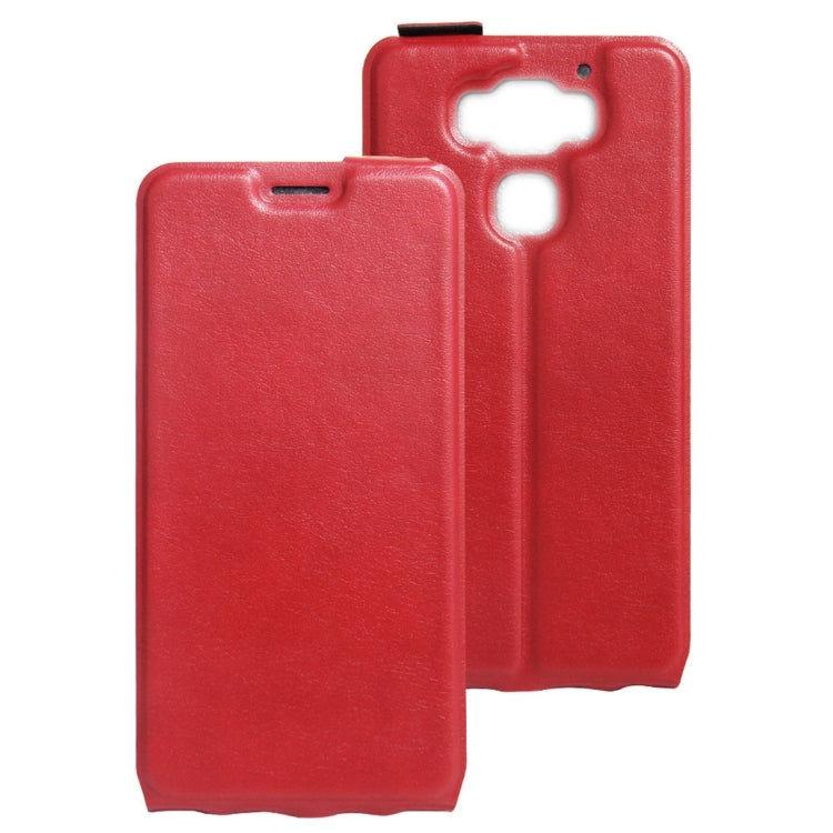 For Archos Diamond 2 Plus Crazy Horse Texture Vertical Flip Leather Case with Card Slot & Photo Frame