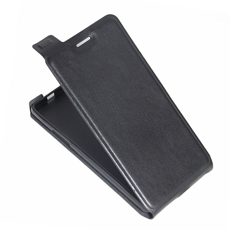 For Cubot X16s Crazy Horse Texture Vertical Flip Leather Case with Card Slot & Photo Frame