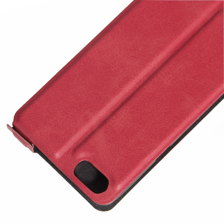 For Cubot X16s Crazy Horse Texture Vertical Flip Leather Case with Card Slot & Photo Frame