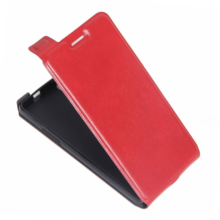 For Cubot X16s Crazy Horse Texture Vertical Flip Leather Case with Card Slot & Photo Frame