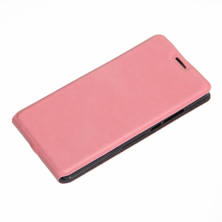 For Cubot X17s Crazy Horse Texture Vertical Flip Leather Case with Card Slot & Photo Frame