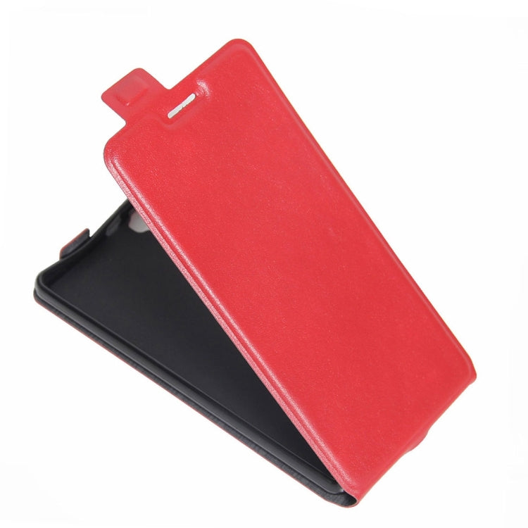 For Cubot X17s Crazy Horse Texture Vertical Flip Leather Case with Card Slot & Photo Frame