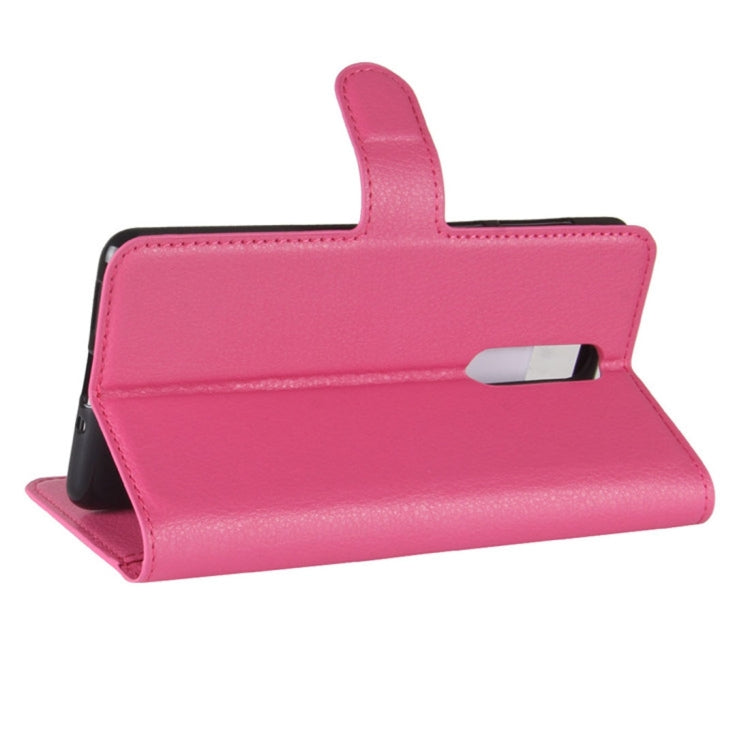 Nokia 8 Litchi Texture Horizontal Flip Leather Case with Holder & Card Slots & Wallet