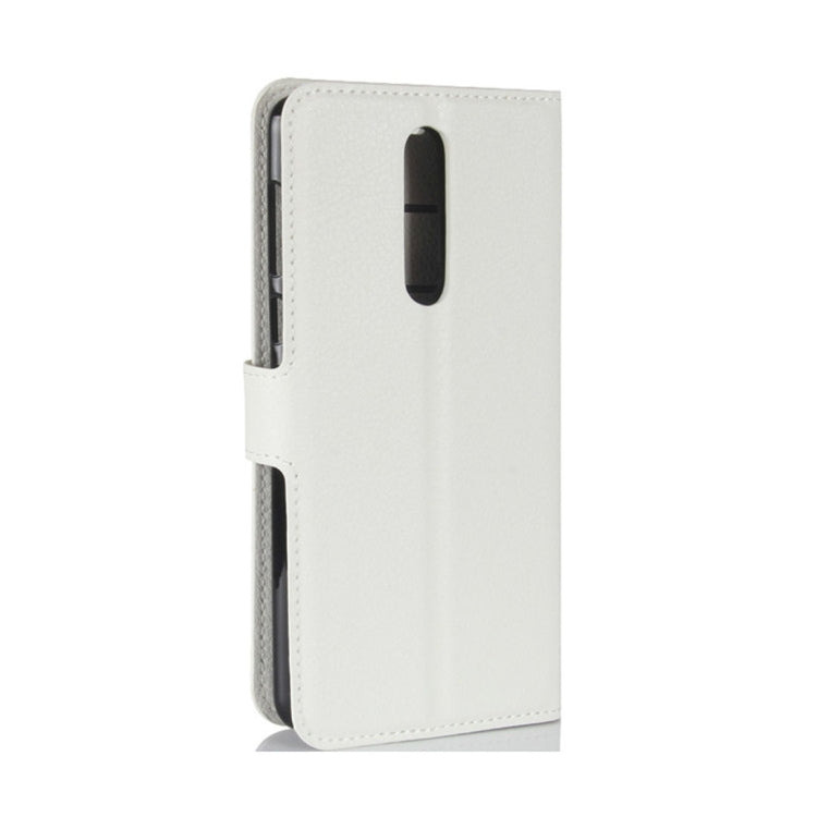 Nokia 8 Litchi Texture Horizontal Flip Leather Case with Holder & Card Slots & Wallet