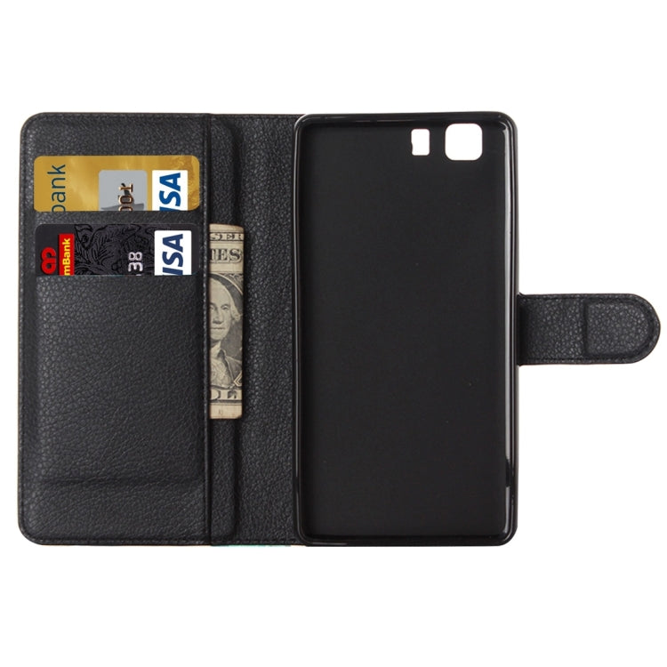 Litchi Texture Horizontal Flip Leather Case with Holder & Card Slots & wallet for Doogee X5(S-MPH-1005) / X5Sï¼ˆMPH1002ï¼‰