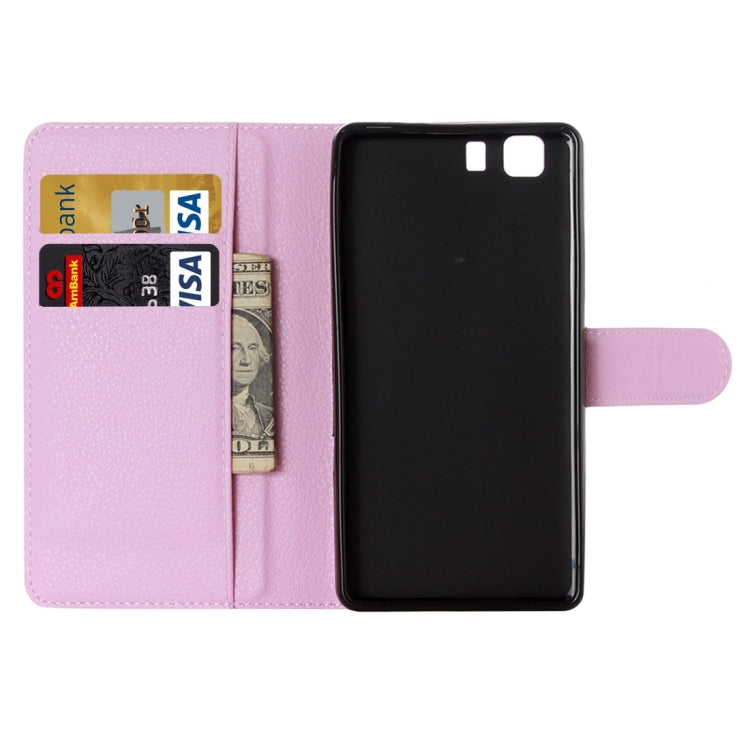 Litchi Texture Horizontal Flip Leather Case with Holder & Card Slots & wallet for Doogee X5(S-MPH-1005) / X5Sï¼ˆMPH1002ï¼‰