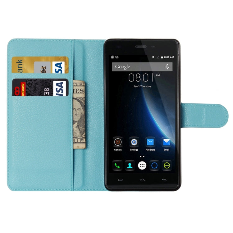 Litchi Texture Horizontal Flip Leather Case with Holder & Card Slots & wallet for Doogee X5(S-MPH-1005) / X5Sï¼ˆMPH1002ï¼‰