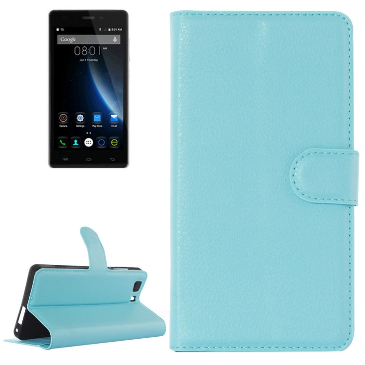 Litchi Texture Horizontal Flip Leather Case with Holder & Card Slots & wallet for Doogee X5(S-MPH-1005) / X5Sï¼ˆMPH1002ï¼‰