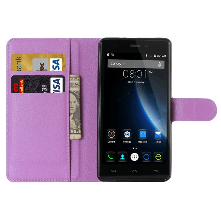 Litchi Texture Horizontal Flip Leather Case with Holder & Card Slots & wallet for Doogee X5(S-MPH-1005) / X5Sï¼ˆMPH1002ï¼‰