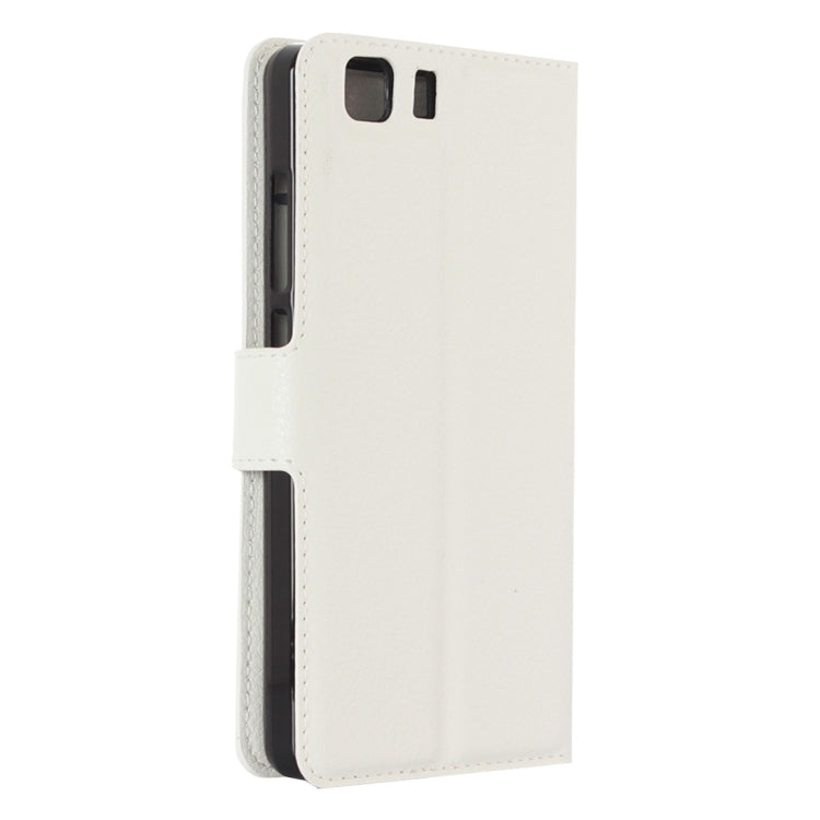 Litchi Texture Horizontal Flip Leather Case with Holder & Card Slots & wallet for Doogee X5(S-MPH-1005) / X5Sï¼ˆMPH1002ï¼‰