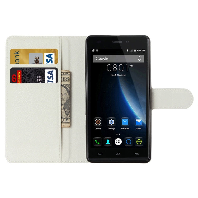 Litchi Texture Horizontal Flip Leather Case with Holder & Card Slots & wallet for Doogee X5(S-MPH-1005) / X5Sï¼ˆMPH1002ï¼‰