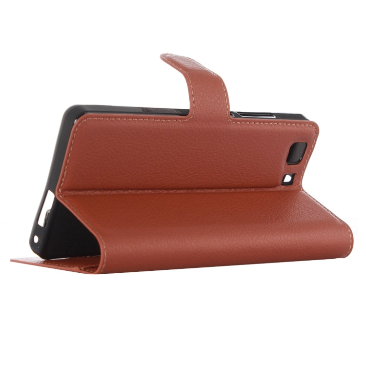 Litchi Texture Horizontal Flip Leather Case with Holder & Card Slots & wallet for Doogee X5(S-MPH-1005) / X5Sï¼ˆMPH1002ï¼‰