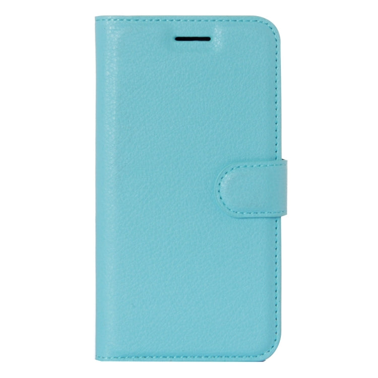 Litchi Texture Horizontal Flip Leather Case with Holder & Card Slots & wallet for Doogee Valencia 2 Y100 PRO