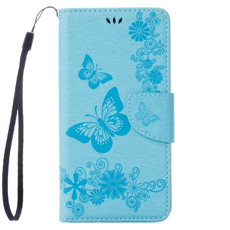 For Motorola Moto G (4rd gen) Plus Pressed Flowers Butterfly Pattern Leather Case with Holder & Card Slots & Wallet
