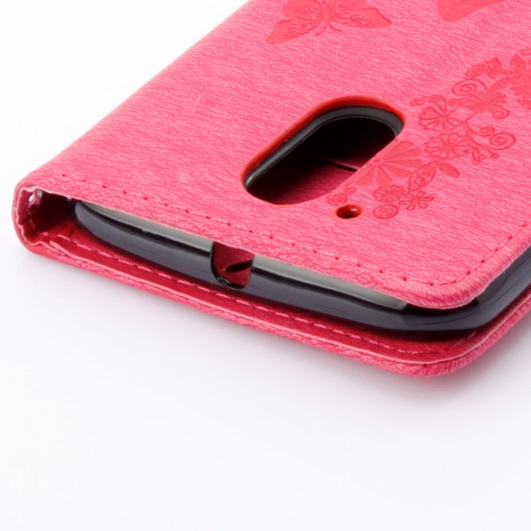 For Motorola Moto G (4rd gen) Plus Pressed Flowers Butterfly Pattern Leather Case with Holder & Card Slots & Wallet