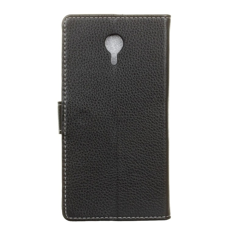 For Meizu  M3 Note Litchi Texture Horizontal Flip Leather Case with Holder & Card Slots & Wallet