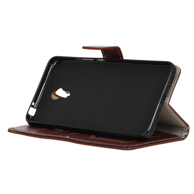 For Meizu  M3 Note Litchi Texture Horizontal Flip Leather Case with Holder & Card Slots & Wallet