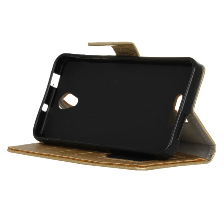 For Alcatel POP 4 Plus & Fierce 4 & ALLURA 5056 Litchi Texture Horizontal Flip Leather Case with Holder & Card Slots & Wallet & Photo Frame