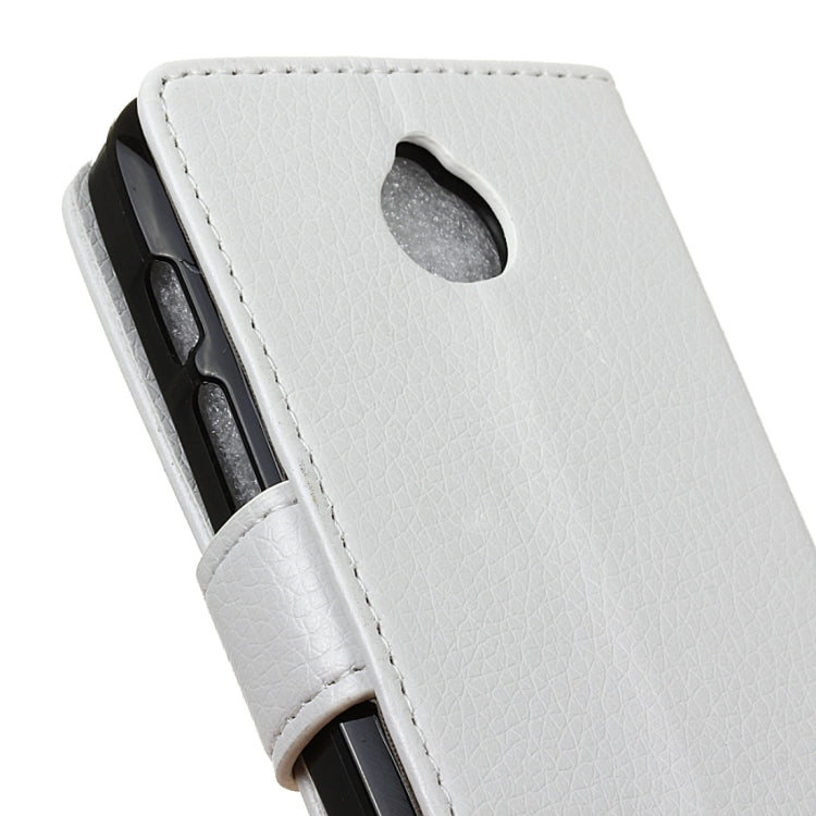 For Alcatel Dawn / 5027 / Acquire / Streak / Ideal Litchi Texture Horizontal Flip Leather Case with Holder & Card Slots & Wallet & Photo Frame