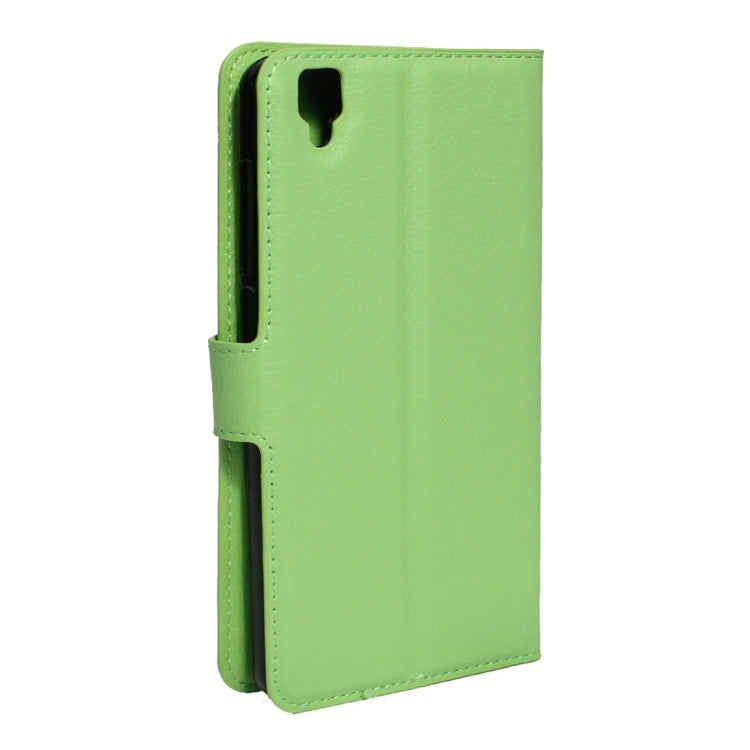 For BLUBOO Maya Litchi Texture Horizontal Flip Leather Case with Holder & Card Slots & Wallet