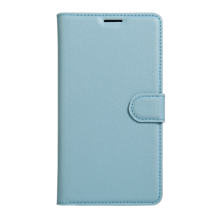 For BLUBOO Maya Litchi Texture Horizontal Flip Leather Case with Holder & Card Slots & Wallet