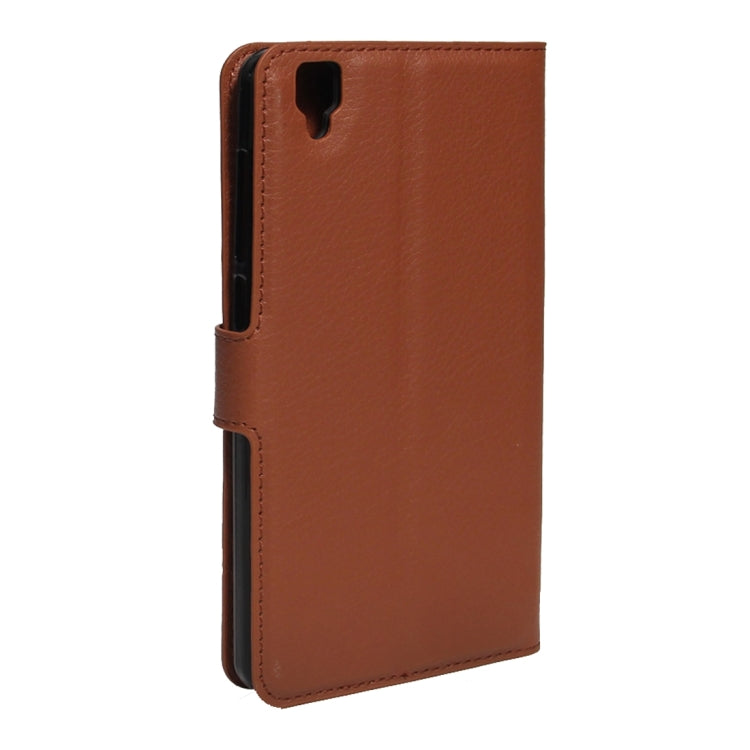 For BLUBOO Maya Litchi Texture Horizontal Flip Leather Case with Holder & Card Slots & Wallet