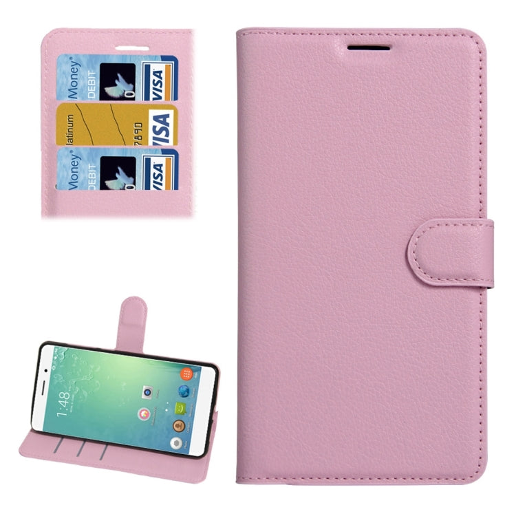 For ASUS Zenfone Pegasus 3 Litchi Texture Horizontal Flip Leather Case with Holder & Card Slots & Wallet