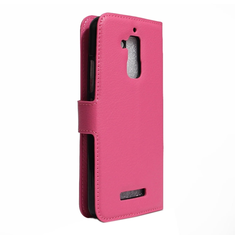 For ASUS Zenfone Pegasus 3 Litchi Texture Horizontal Flip Leather Case with Holder & Card Slots & Wallet