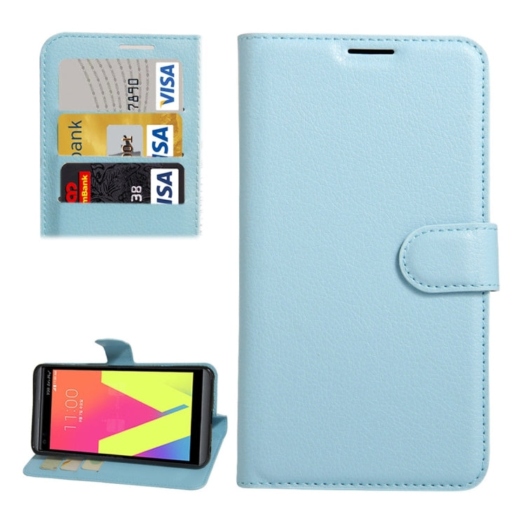 For LG V20 Litchi Texture Horizontal Flip Leather Case with Holder & Card Slots & Wallet