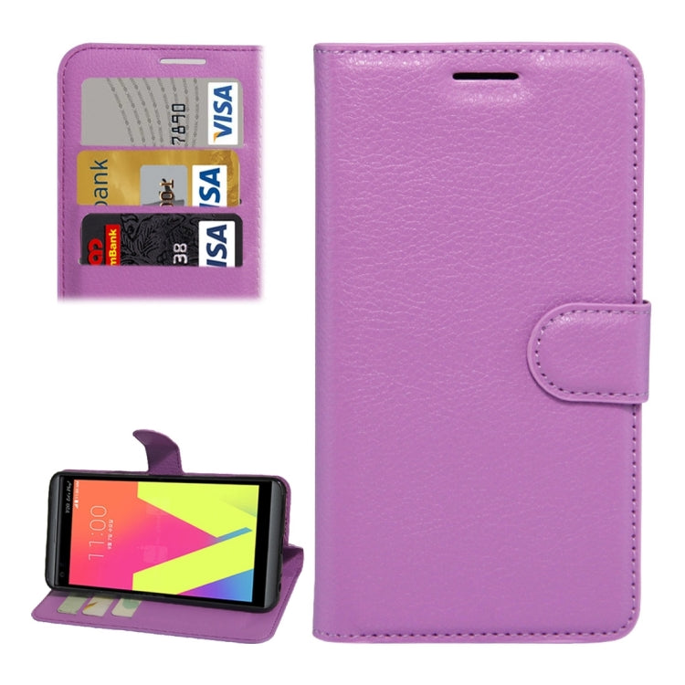 For LG V20 Litchi Texture Horizontal Flip Leather Case with Holder & Card Slots & Wallet