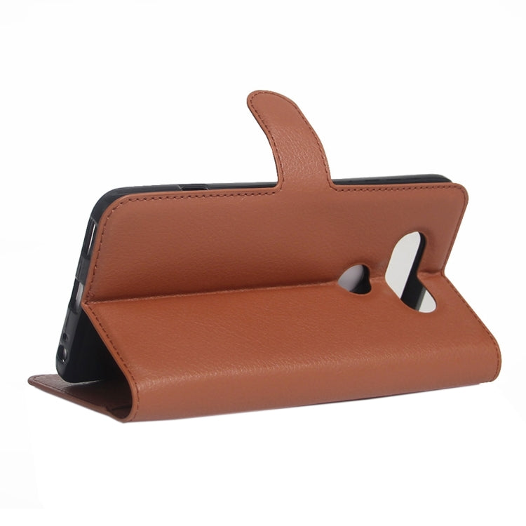 For LG V20 Litchi Texture Horizontal Flip Leather Case with Holder & Card Slots & Wallet