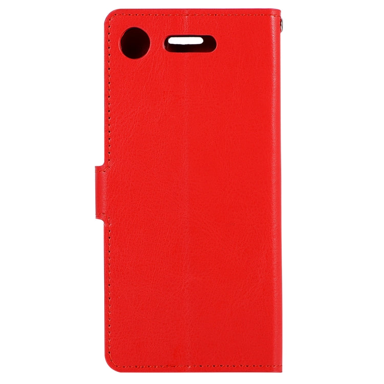 For Sony Xperia XZ1 Crazy Horse Texture Horizontal Flip Leather Case with Holder & Card Slots & Wallet & Photo Frame