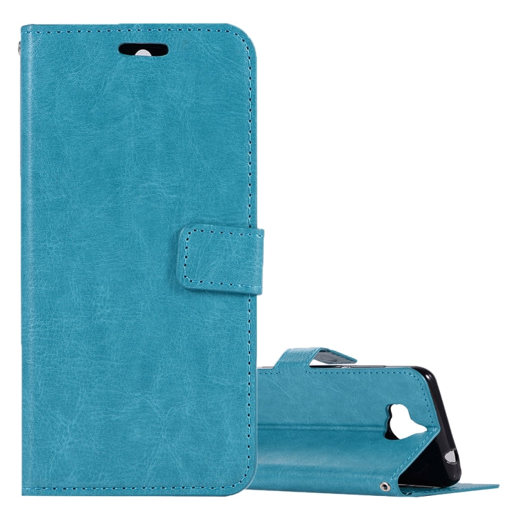 For Huawei  Y5 (2017) Crazy Horse Texture Horizontal Flip Leather Case with Holder & Card Slots & Wallet & Photo Frame