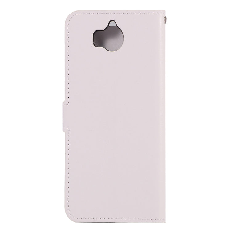 For Huawei  Y5 (2017) Crazy Horse Texture Horizontal Flip Leather Case with Holder & Card Slots & Wallet & Photo Frame