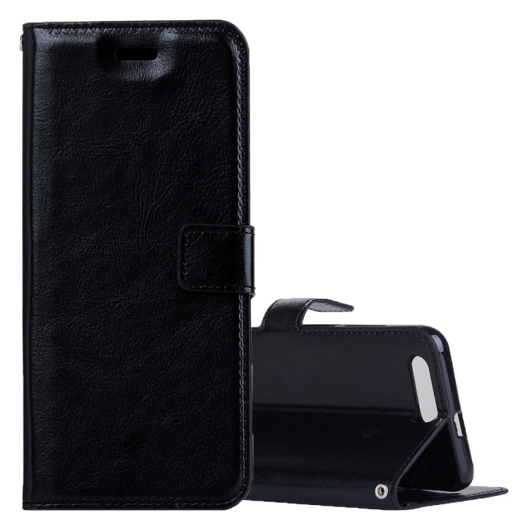 For Huawei  Honor 9 Crazy Horse Texture Horizontal Flip Leather Case with Holder & Card Slots & Wallet & Photo Frame
