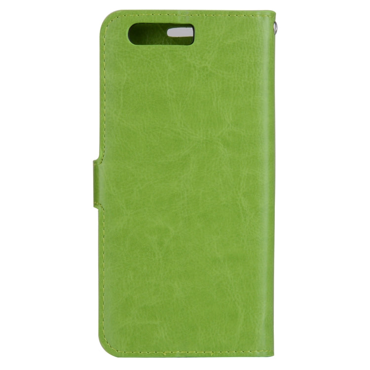 For Huawei  Honor 9 Crazy Horse Texture Horizontal Flip Leather Case with Holder & Card Slots & Wallet & Photo Frame