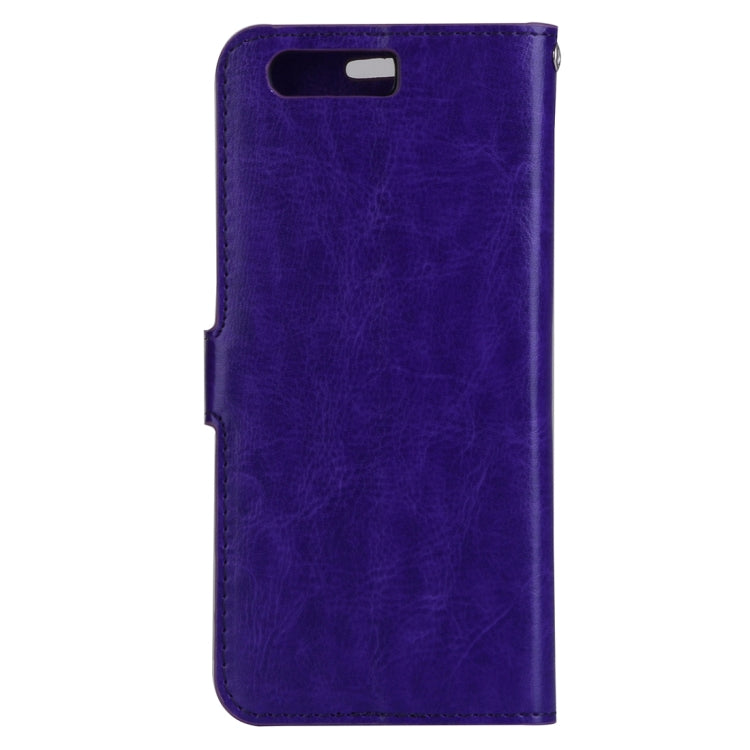 For Huawei  Honor 9 Crazy Horse Texture Horizontal Flip Leather Case with Holder & Card Slots & Wallet & Photo Frame